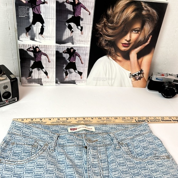 LEVI’S 512 SLIM TAPER HI-RISE LOGO JEANS UNISEX 30x30 - Picture 13 of 16